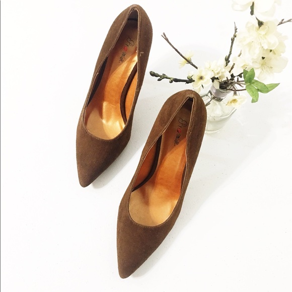🖤NWT PROMISE stilettos brown | heels - Picture 2 of 6